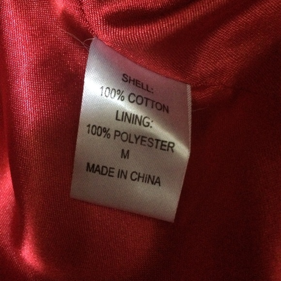 Moda International Denim Peacoat Jacket - Size M - Picture 3 of 3